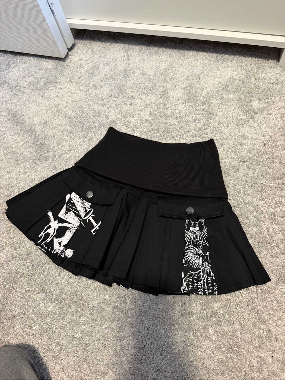 Deathnote Cargo Skirt